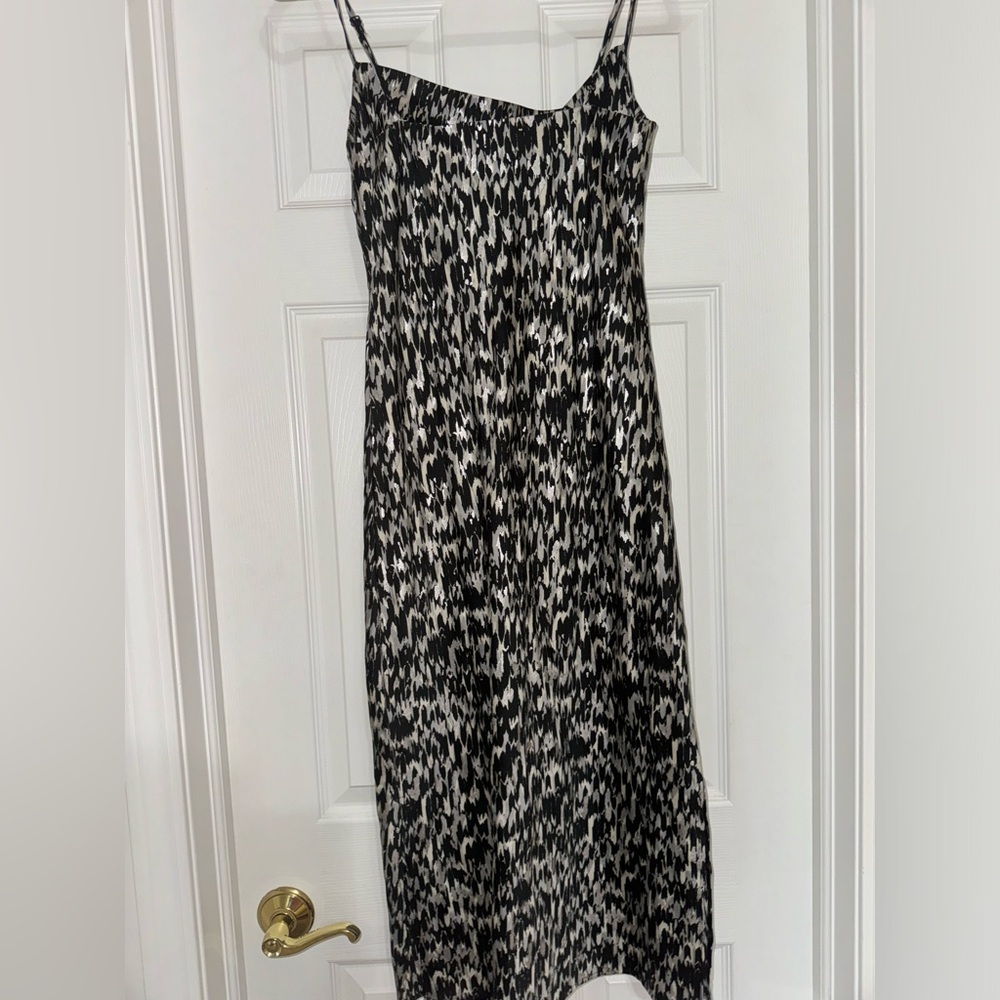 Express satin midi dress